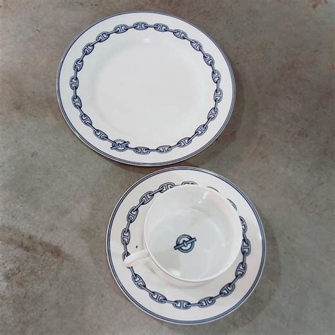 hermes chaine d ancre porcelain